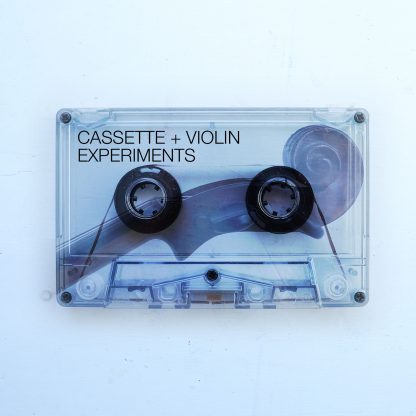 Cassette + Violin Experiments Sample Library Cover Art