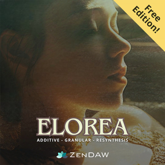 Cover art for the free edition of the Elorea sample library