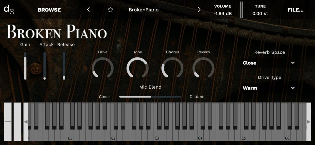 Broken Piano by ZQ SFX - decent|SAMPLES